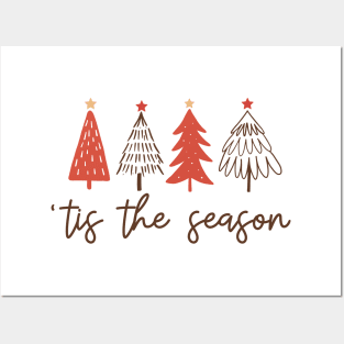 Tis the Season Christmas Posters and Art